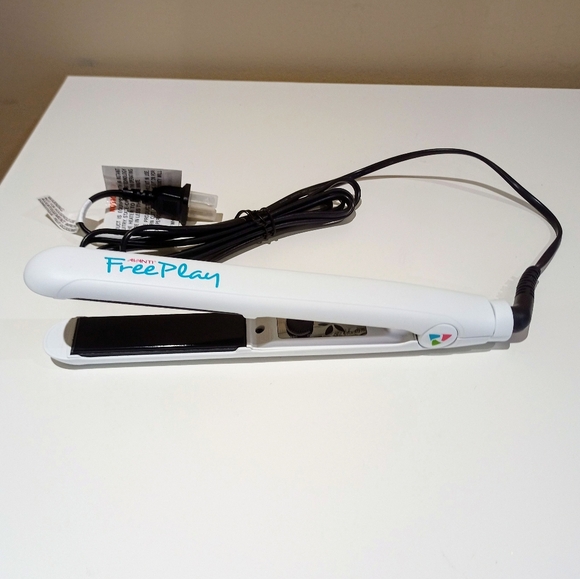 NWOT 🌺 Avanti Titanium Flat Iron Floating Plates 1" 450°F White - Picture 9 of 16